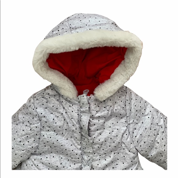 NWOT Mayoral reversible puffer coat w/hood 4-6 mos - Picture 6 of 15